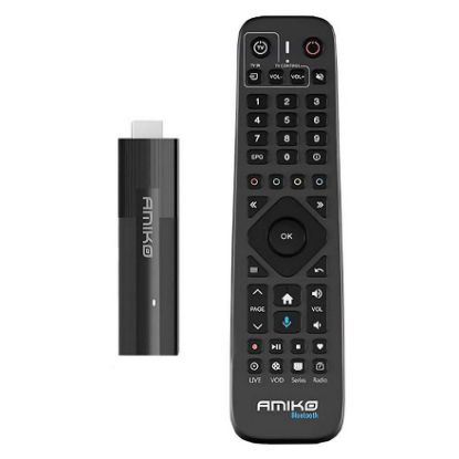 Imagem de Recetor Android IPTV Amiko A11 Link 16GB/2GB 4K