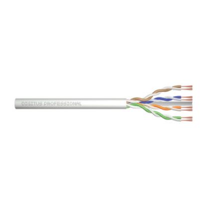 Imagem de Bobine de Rede RJ45 Digitus Cat.6 Cinza - 305Mtr