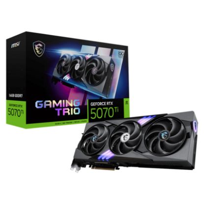 Imagem de Placa Gráfica MSI GeForce RTX 5070 Ti GAMING TRIO OC 16G DLSS4