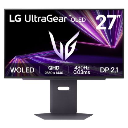 Imagem de Monitor LG 26.5" UltraGear 27GX790A-B OLED QHD 16:9 480Hz FreeSync/G-Sync HDR400 (0.003ms)