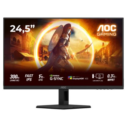 Imagem de Monitor AOC Gaming 24.5" 25G4SRE IPS FHD 16:9 300Hz FreeSync/G-SYNC HDR 400 (1ms)
