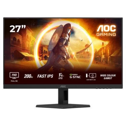 Imagem de Monitor AOC Gaming 27" 27G4HRE IPS FHD 16:9 200Hz HDR 10 (1ms)