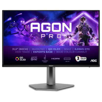 Imagem de Monitor AGON (by AOC) 31.5" AG326UD QD-OLED FHD 16.9 165Hz Adaptive-Sync HDR 400 (0.3ms)