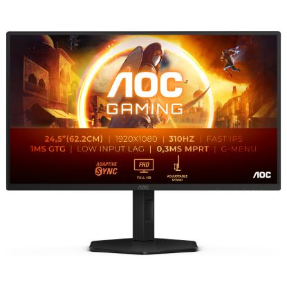 Imagem de Monitor AOC Gaming 24.5" 25G4SXU IPS FHD 16:9 310Hz Adaptive-Sync HDR 400 (0.3ms)