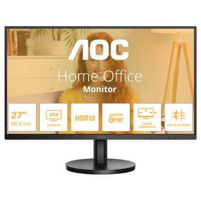 Imagem de Monitor AOC 27" U27B3M VA UHD 16.9 60Hz Adaptive-Sync (4ms)
