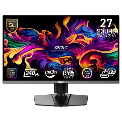Imagem de Monitor MSI 36.5" MPG 272URX QD-OLED UHD 16:9 240Hz G-Sync  HDR400 (0.03ms)