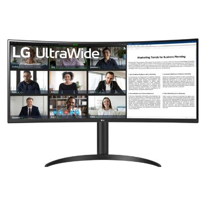 Imagem de Monitor LG 34" 34WR55QK-B VA UWQHD 21:9 Curvo 100Hz HDR10 (5ms)