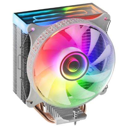 Imagem de Cooler CPU Mars Gaming MCPUVR ARGB PWM Branco