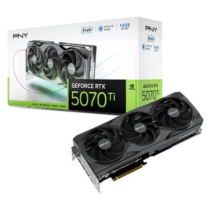 Imagem de Placa Gráfica PNY GeForce RTX 5070 Ti Gaming Triple Fan 16GB DLSS4