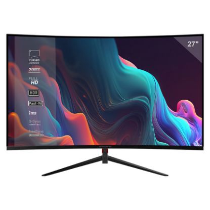Imagem de Monitor Mars Gaming 27" MV-27C VA FHD 16:9 Curvo 200Hz FreeSync/G-Sync (1ms)