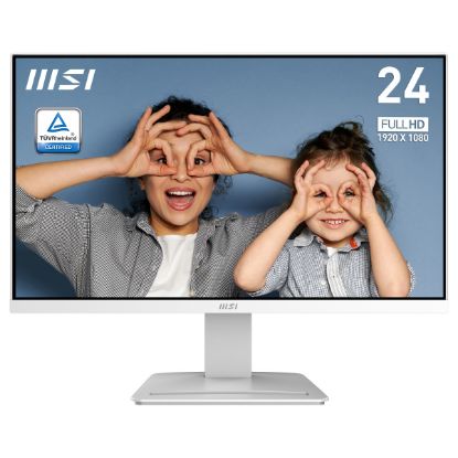 Imagem de Monitor MSI 23.8" PRO MP2412W VA FHD 16:9 100Hz (1ms) Branco