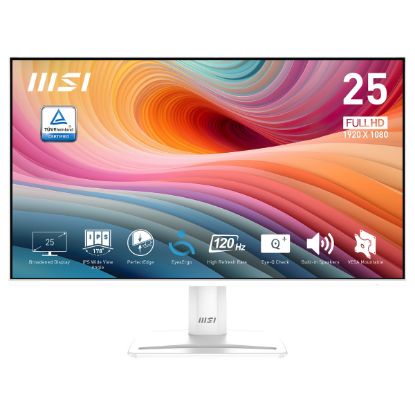 Imagem de Monitor MSI 24.5" PRO MP251W E2 IPS FHD 16:9 120Hz (1ms) Branco