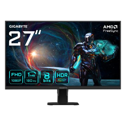 Imagem de Monitor Gigabyte 27" GS27FA IPS FHD 16:9 180Hz (1ms)