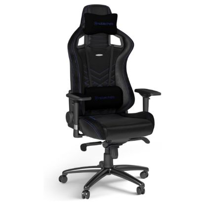 Imagem de Cadeira Gaming noblechairs EPIC PU Leather Preta/Azul