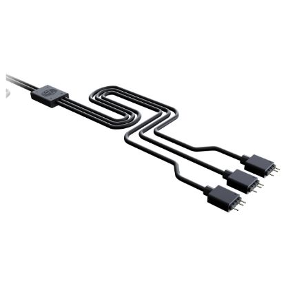 Imagem de Cabo Splitter Endereçável Cooler Master 1-to-3 A-RGB 3 Pinos