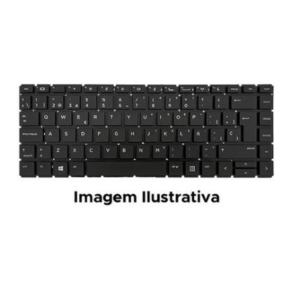 Imagem de Teclado p/ Portátil HP 15-DA0057np Com Top Cover