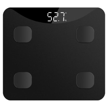Imagem de Balança Digital Haeger Inteliscale Corporal Preta