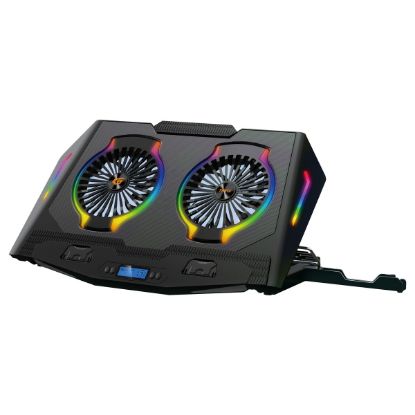 Imagem de Base Refrigeração Conceptronic Thyia02B Ergo 17" RGB Preto