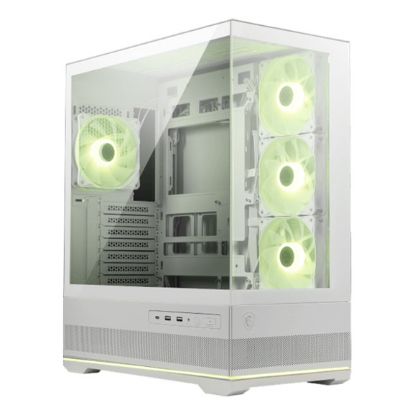 Imagem de Caixa MSI MAG Pano 110R PZ ARGB Branca (ATX) (Vidro Temperado)