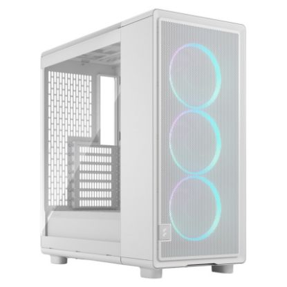 Imagem de Caixa Fractal Design Epoch Light Tint RGB Branca (ATX) (Vidro Temperado)