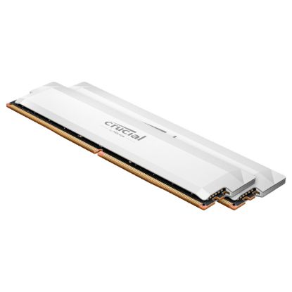 Imagem de Dimm DDR5 Pack 2x 16GB (32GB) Crucial CL38 6000Mhz Pro Branca