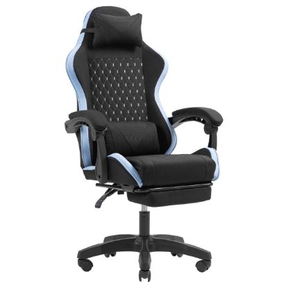 Imagem de Cadeira Gaming Mars Gaming MGC-X Fabric Preta/Azul