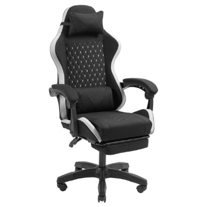 Imagem de Cadeira Gaming Mars Gaming MGC-X Fabric Preta/Branca