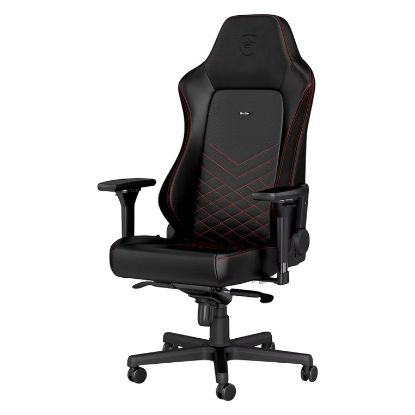 Imagem de Cadeira Gaming noblechairs HERO PU Leather Preta/Vermelha