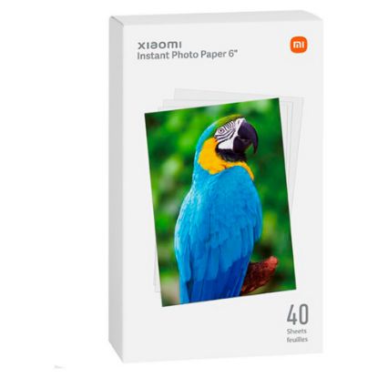 Imagem de Papel Fotográfico Xiaomi Portable Instant Photo Printer 1S 6" (40 folhas)