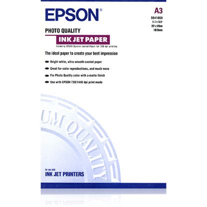Imagem de Papel de Qualidade Fotográfica Epson Photo Quality (100 Folhas - A3)