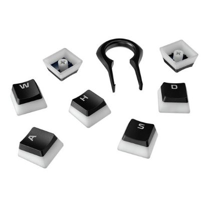 Imagem de Kit Teclas HyperX Pudding Keycaps HKCPXP-BK-US/G Preto (US)