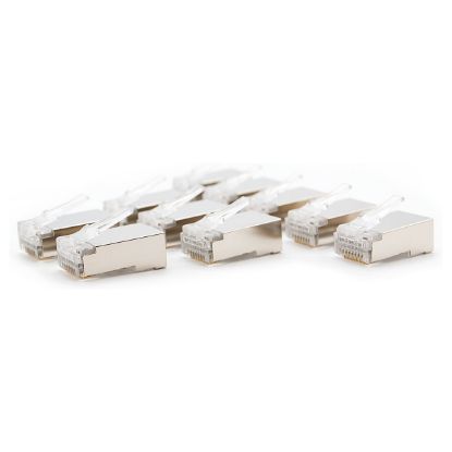 Imagem de Ficha de Rede RJ45 NanoCable Cat.5e FTP (Pack10)