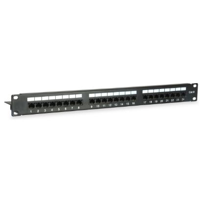 Imagem de Patch Panel Equip 19" 24 Portas Cat.6 U1 Preto