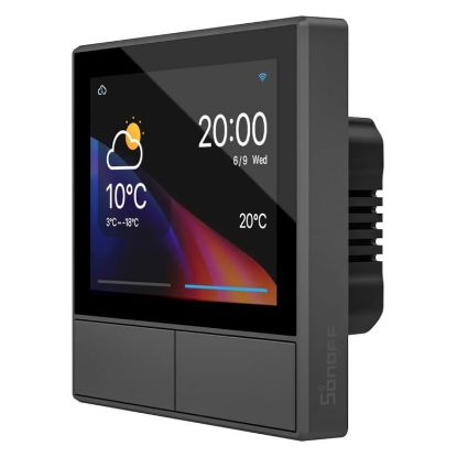 Imagem de Painel de Controlo Inteligente Sonoff NSPanel Preto