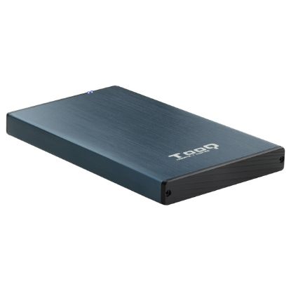 Imagem de Caixa Externa 2,5" SATA TooQ TQE-2527PB Alumínio USB3.1 Azul