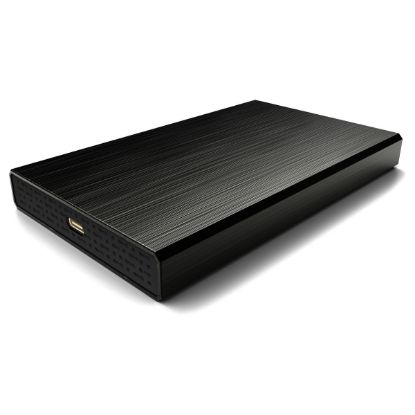 Imagem de Caixa Externa 2,5" SATA CoolBox SlimChase A-2523 Alumínio Type-C