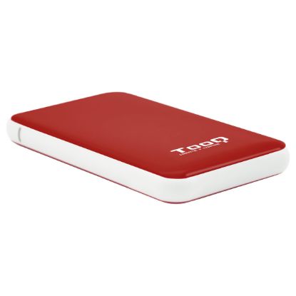 Imagem de Caixa Externa 2,5" SATA TooQ TQE-2528R Vermelha USB3.1