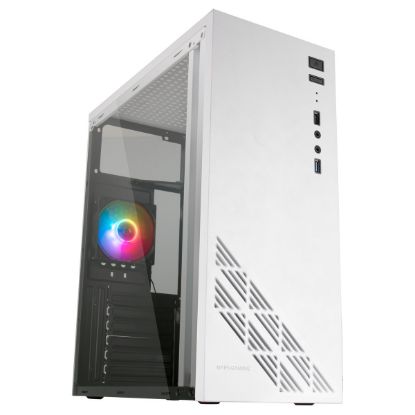 Imagem de Caixa Mars Gaming MC100 RGB Branca (ATX) (Acrílico)