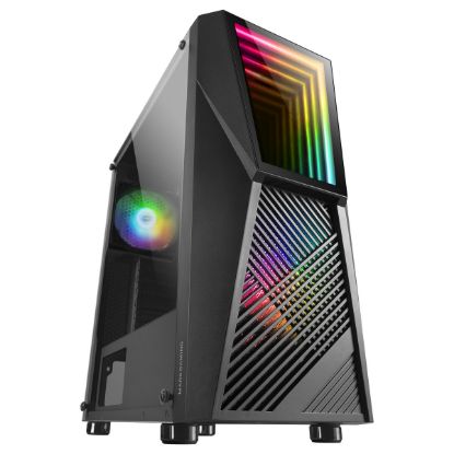 Imagem de Caixa Mars Gaming MC777 ARGB Preta (ATX) (Vidro Temperado)