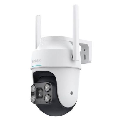 Imagem de Câmara de Vigilância Exterior Botslab Pro W312 Pan/Tilt 360º 2K WiFi Branco