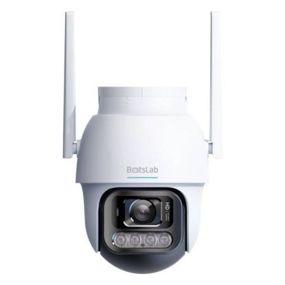 Imagem de Câmara de Vigilância Exterior Botslab W311 Pan/Tilt 360º 2K WiFi Branco
