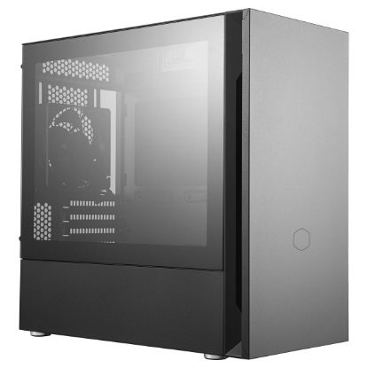 Imagem de Caixa Cooler Master Silencio S400 Preta (Micro-ATX) (Vidro Temperado)