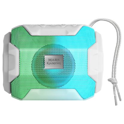 Imagem de Coluna Portátil Bluetooth Mars Gaming MSBAX RGB Branco