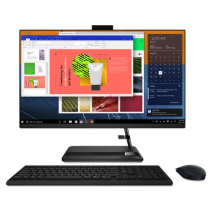 Imagem de Computador Lenovo IdeaCentre AiO 3 27ALC6-792 27" R7 16GB SSD 1TB AMD Radeon Graphics W11 Home Preto c/ Webcam