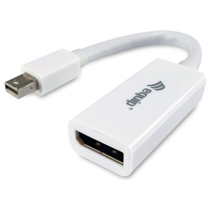 Imagem de Cabo Adaptador Mini-DisplayPort p/ DisplayPort M/F Equip Branco