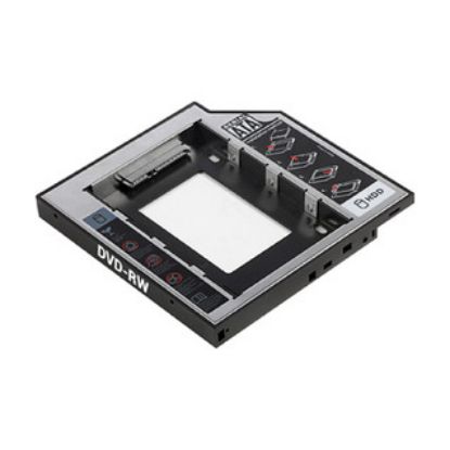 Imagem de Adaptador de Drive p/ Portátil 12.7mm SATA BlueRay p/ HDD 2,5" SATA