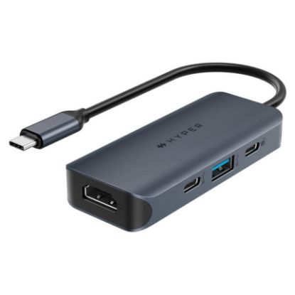 Imagem de Docking Station Targus Type-C Multiport HyperDrive Next 4-em-1 Azul