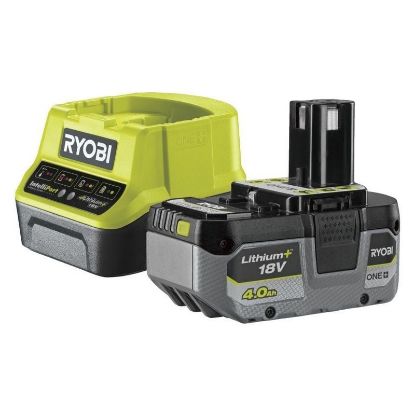 Imagem de Bateria + Carregador Ryobi ONE+ RC18120-140X 18V 4Ah