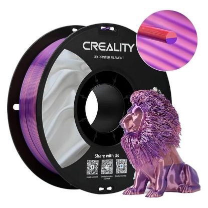 Imagem de Filamento Creality CR Silk PLA Rosa/Púrpura
