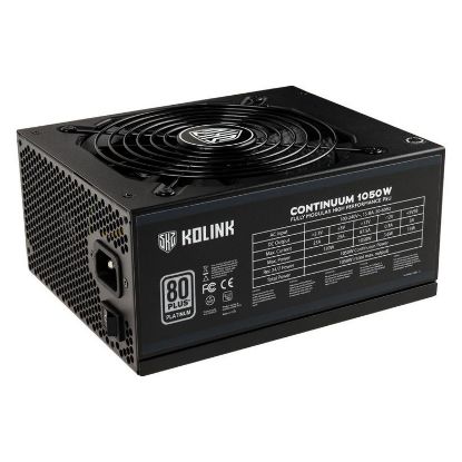 Imagem de Fonte Kolink Continuum 1050W 80Plus Platinum Modular
